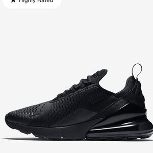 Nike Air Max 270
Men's Shoes in Black size 12